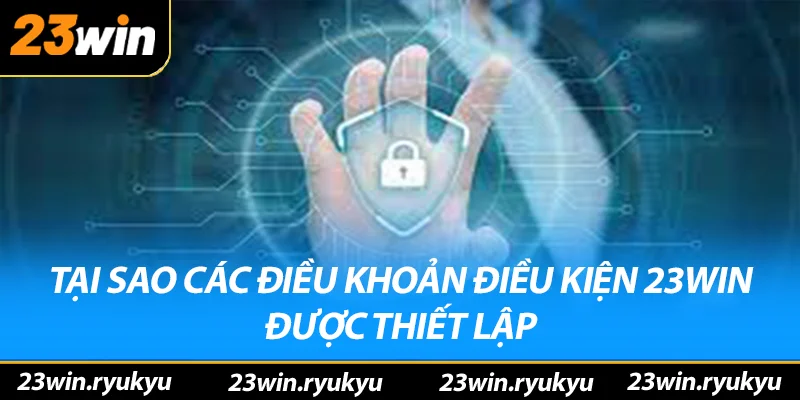 Tại sao các điều khoản điều kiện 23win được thiết lập